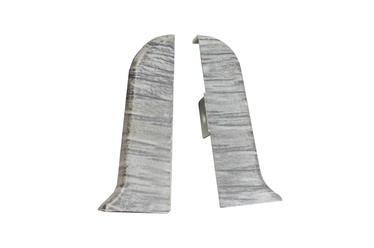 Grace Skirting End Cap 136 Grey