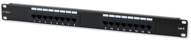 Techly Cat. 6 16 x RJ-45 Patch Panel