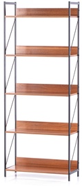 Homede Tukke Shelf 27.6x62x155cm Walnut