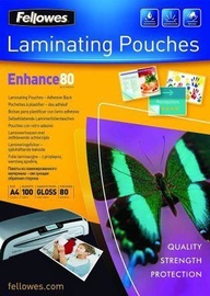 Fellowes Laminating Pouches Enhance 80 A4 100pcs