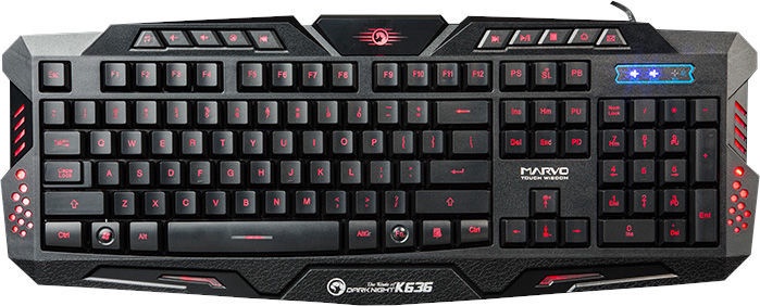 keyboard marvo k636