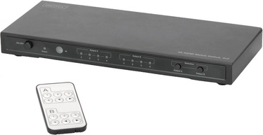 Digitus DS-50304 HDMI Matrix Switch 4x 2 Port with Audio Extractor