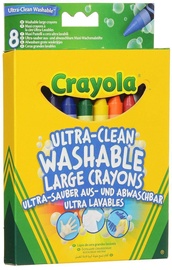 Kreidelės Crayola Ultra Clean, 8 vnt.