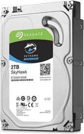 Kietasis diskas (HDD) Seagate Skyhawk Surveillance ST2000VX008, 3.5", 2 TB