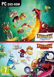 PC žaidimas Ubisoft Rayman Legends And Rayman Origins Double Pack