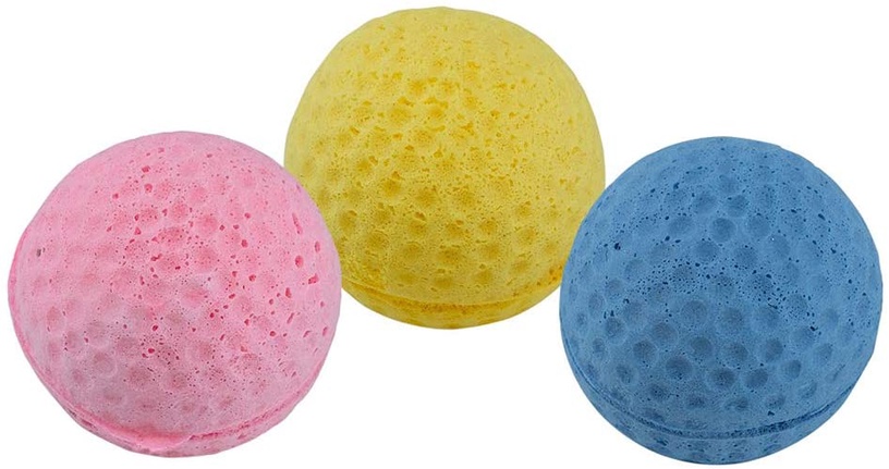 Мячики Ferplast Toy, синий/желтый/розовый