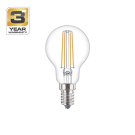 SPULDZE LED FIL P45 4W E14 WW CL ND 470L (STANDART)