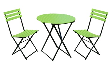 Home4you Flip Garden Furniture Kit Green/Black