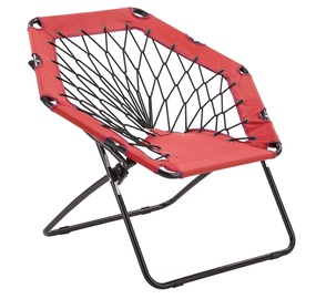 Halmar Widget Folding Garden Chair Red