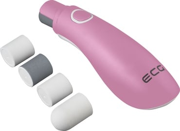 Elektriskais manikīra un pedikīra komplekts ECG, rozā