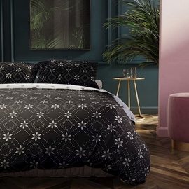 DecoKing Hypnosis Snowy Night Bedding Set 140x200/50x75