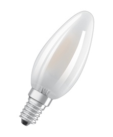 Spuldze Osram LED, B35, auksti balta, E14, 4 W, 470 lm