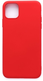 Evelatus Soft Silicone Back Case For Apple iPhone 11 Pro Max Red