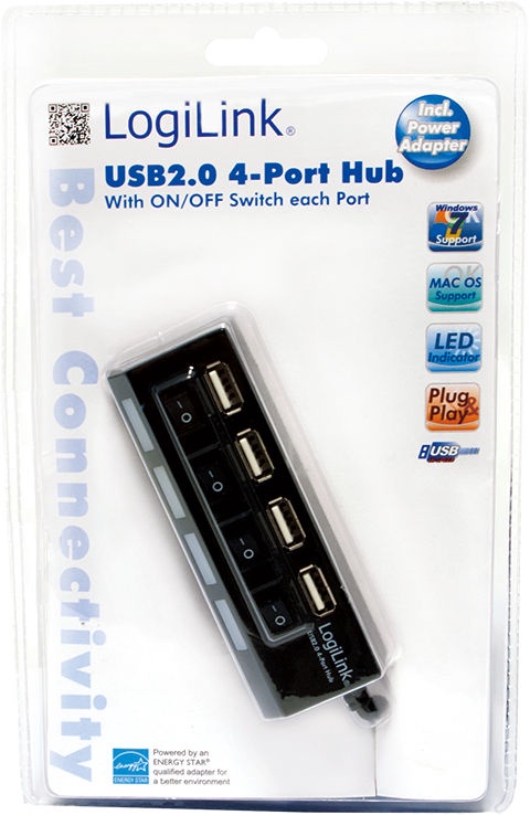 USB-разветвитель Logilink, 55 см