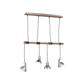 Rippvalgusti Trio Timber 4x28W E14