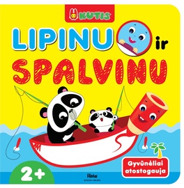 Knyga Kutis.Gyvūnėliai atostogauja.Spalvinu