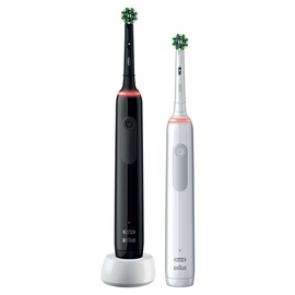 Электрическая зубная щетка Oral-B PRO3 3900, белый/черный