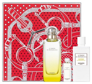 Hermes Le Jardin de Monsieur Li 100ml EDT + 80ml Body Lotion + 7.5ml EDT Unisex New Design