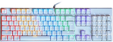 Klaviatūra Motospeed CK107 Mechanical Gaming Keyboard White US Blue Switch