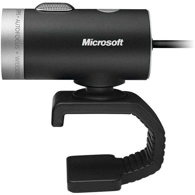 Интернет-камера Microsoft, черный/серый, CMOS
