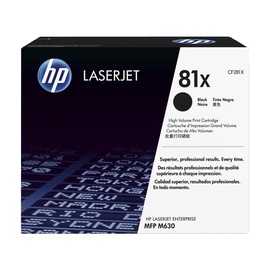 Lazerinio spausdintuvo kasetė HP Toner 81X Black
