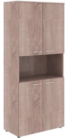 Skyland Wave WHC 85.4 Office Shelf 856x1949x4323mm Sonoma Oak