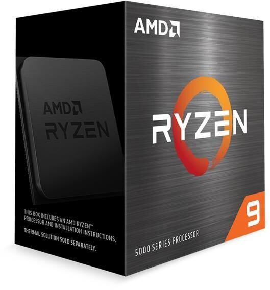 Процессор AMD AMD Ryzen 9 5900X 3.7GHz 64MB 100-100000061WOF, 3.7ГГц, AM4, 64МБ