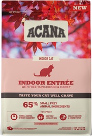 Сухой корм для кошек Acana Indoor Entree, курица/индюшатина, 1.8 кг