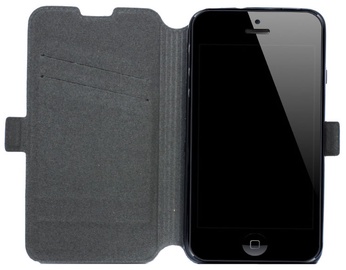 Telone Super Slim Shine Book Case Apple iPhone 5/5S Black