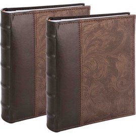 Victoria Collection Album B 10x15/200 Flower 3 Brown 2pcs