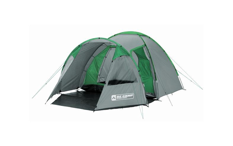 Četrvietīga telts O.E.Camp RD-T23-4, zaļa/pelēka