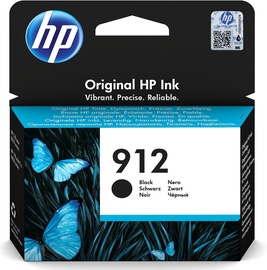 Tintes printera kasetne HP 912, melna
