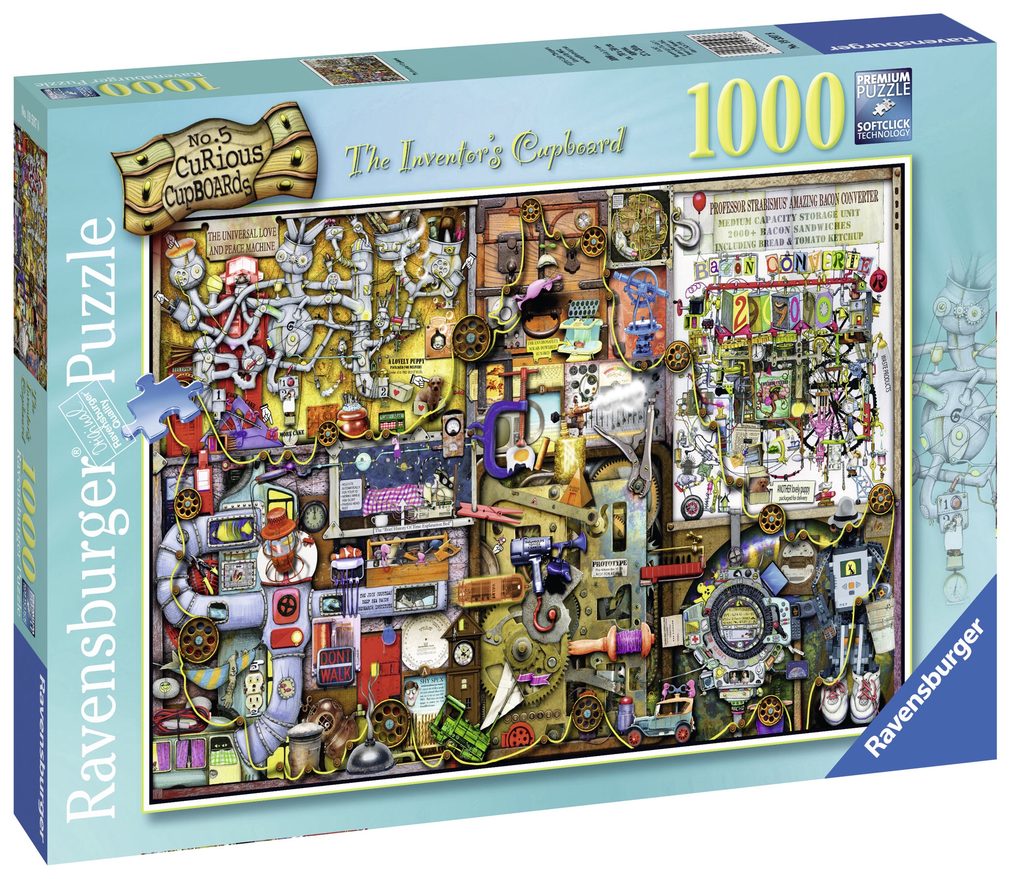 Ravensburger Puzzle Colin Thompson The Inventor Cupboard 1000pcs 195978 ...