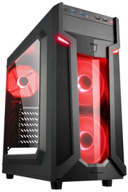 Sharkoon VG6-W Mid-Tower Red