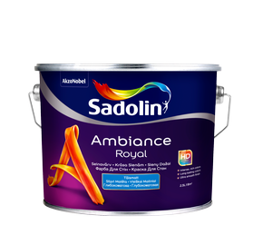Краска Sadolin Ambiance Royal, белый, 2.5 л