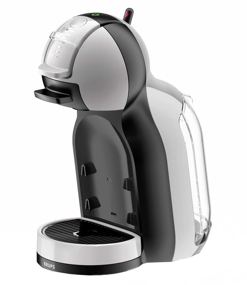 Kapsulas kafijas automāts Krups Dolce Gusto Mini Me KP123B, balta/pelēka