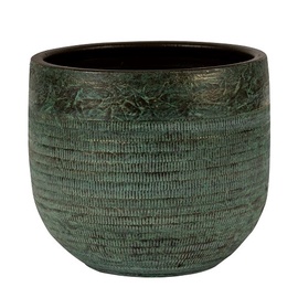 Keraamiline pott NDT Serena 1-01A, roheline, 18 x 16 cm
