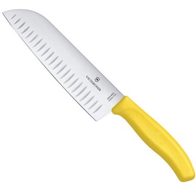 Victorinox Swiss Classic Santoku Knife 17cm Yellow Blister