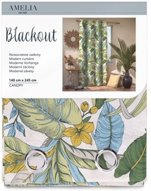Nakts aizkari AmeliaHome Blackout Canopy, 1400x2450 mm