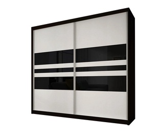 Idzczak Meble Wardrobe Multi 01 183cm Black