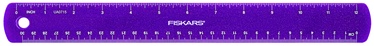 Lineāls Fiskars 1023922, 30 cm, plastmasa, violeta