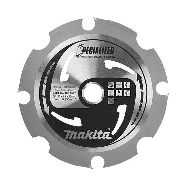 Griešanas disks Makita B-22997, 165 mm x 20 mm