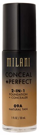 Тональный крем Milani Conceal + Perfect 09A Natural Tan, 30 мл