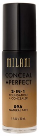 Tonuojantis kremas Milani Conceal + Perfect 09A Natural Tan, 30 ml