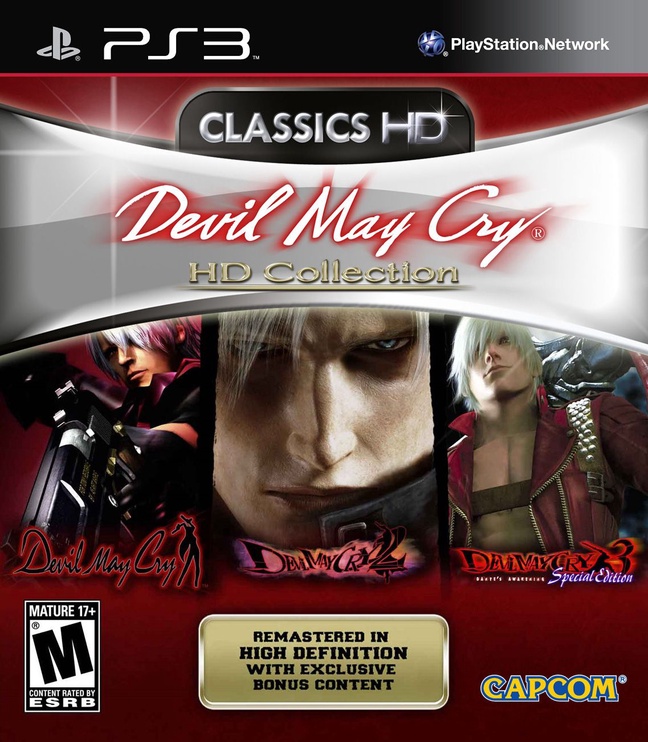 PlayStation 3 (PS3) žaidimas Capcom Devil May Cry HD Collection