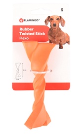 Rotaļlieta sunim Karlie Flamingo Flexo Twisted Stick S, oranža