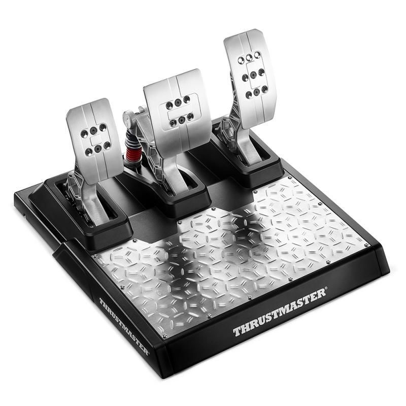 Игровой руль Thrustmaster T-LCM Pedals, серебристый