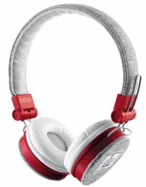 Ausinės Trust Fyber Gray/Red
