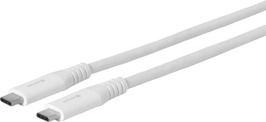 Juhe Estuff, USB Type C, 1.5 m, valge