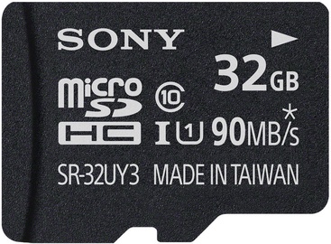 Sony SR-UY3A Series 32GB Micro SDHC UHS-I U1 Class 10